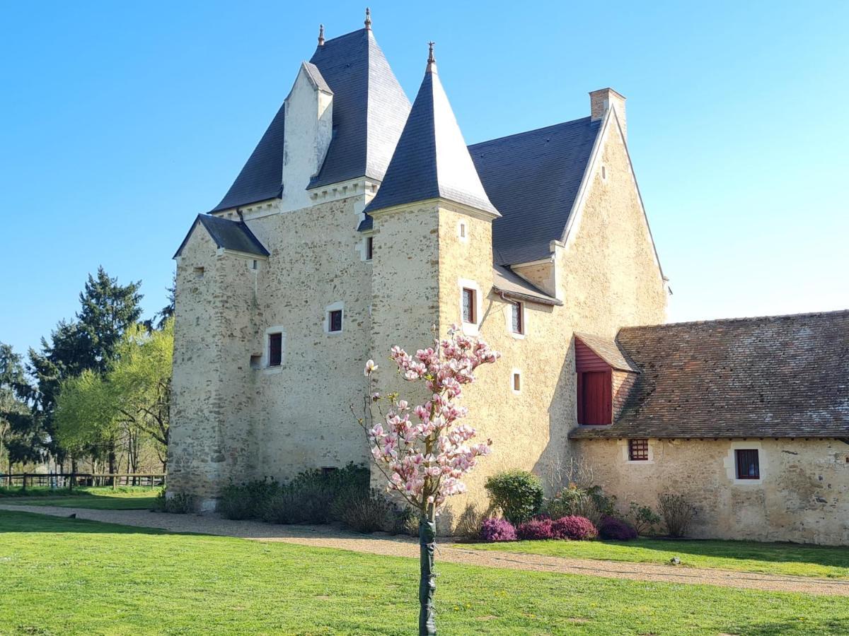 Manoir De La Beuneche - Location Du Manoir Entier Roeze-sur-Sarthe Exterior photo